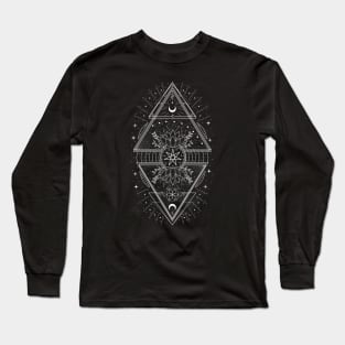 Faery Star | Setogram | Pagan Symbol Long Sleeve T-Shirt